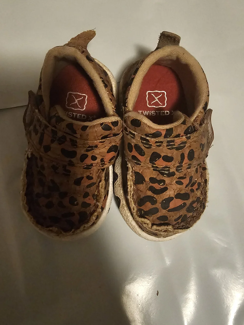 Twisted X Infant Leopard Cork Driving Moc
